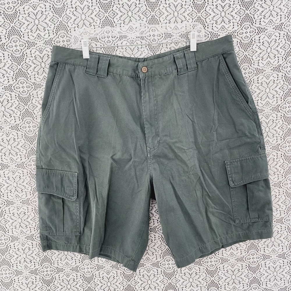 Tommy Bahama chino cargo men's shorts 40 green